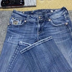 Miss me jeans gently worn